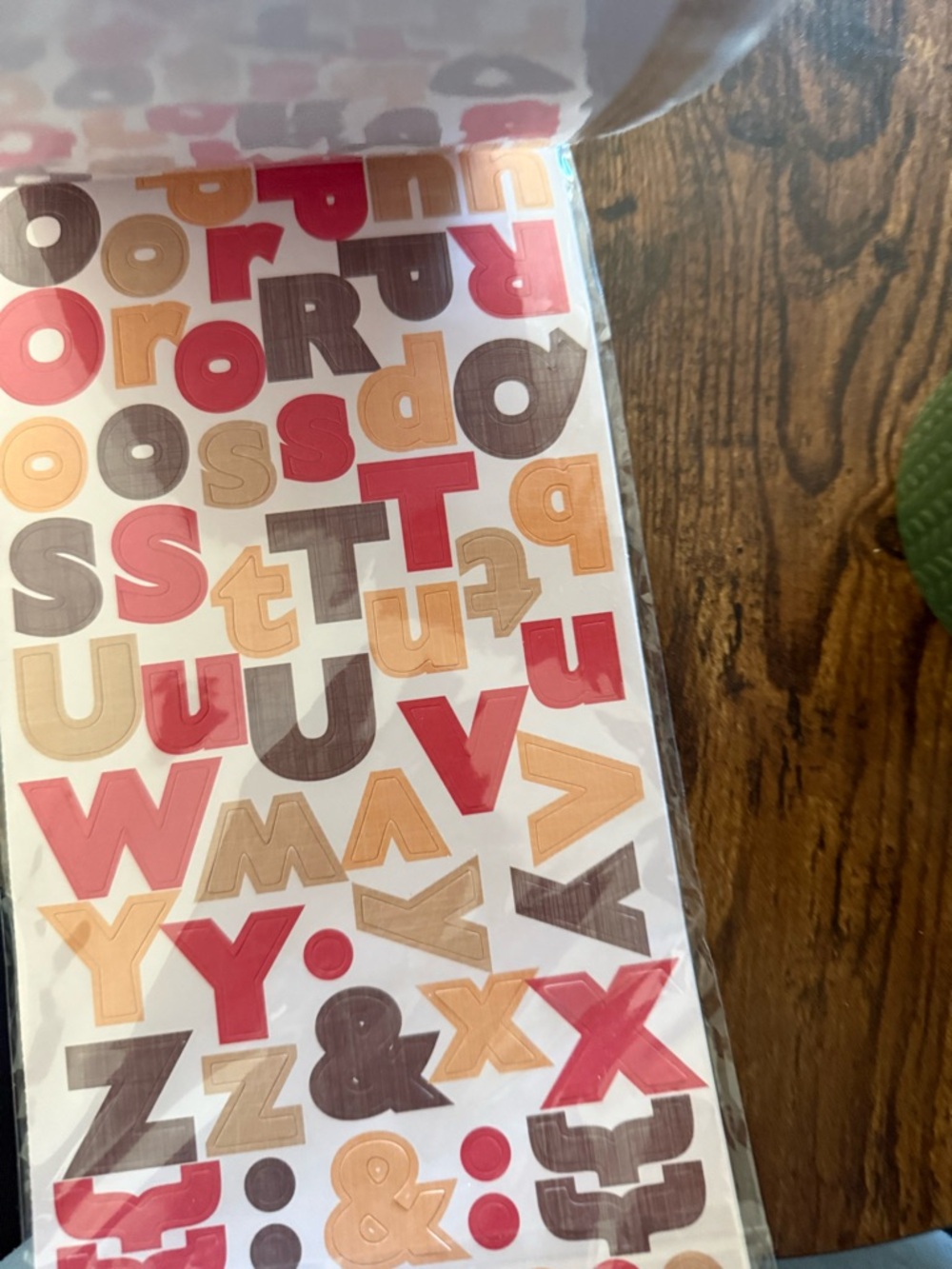 Scrapbook Sticker Pack - 6 Pc Value Set - Picture 3 of 12